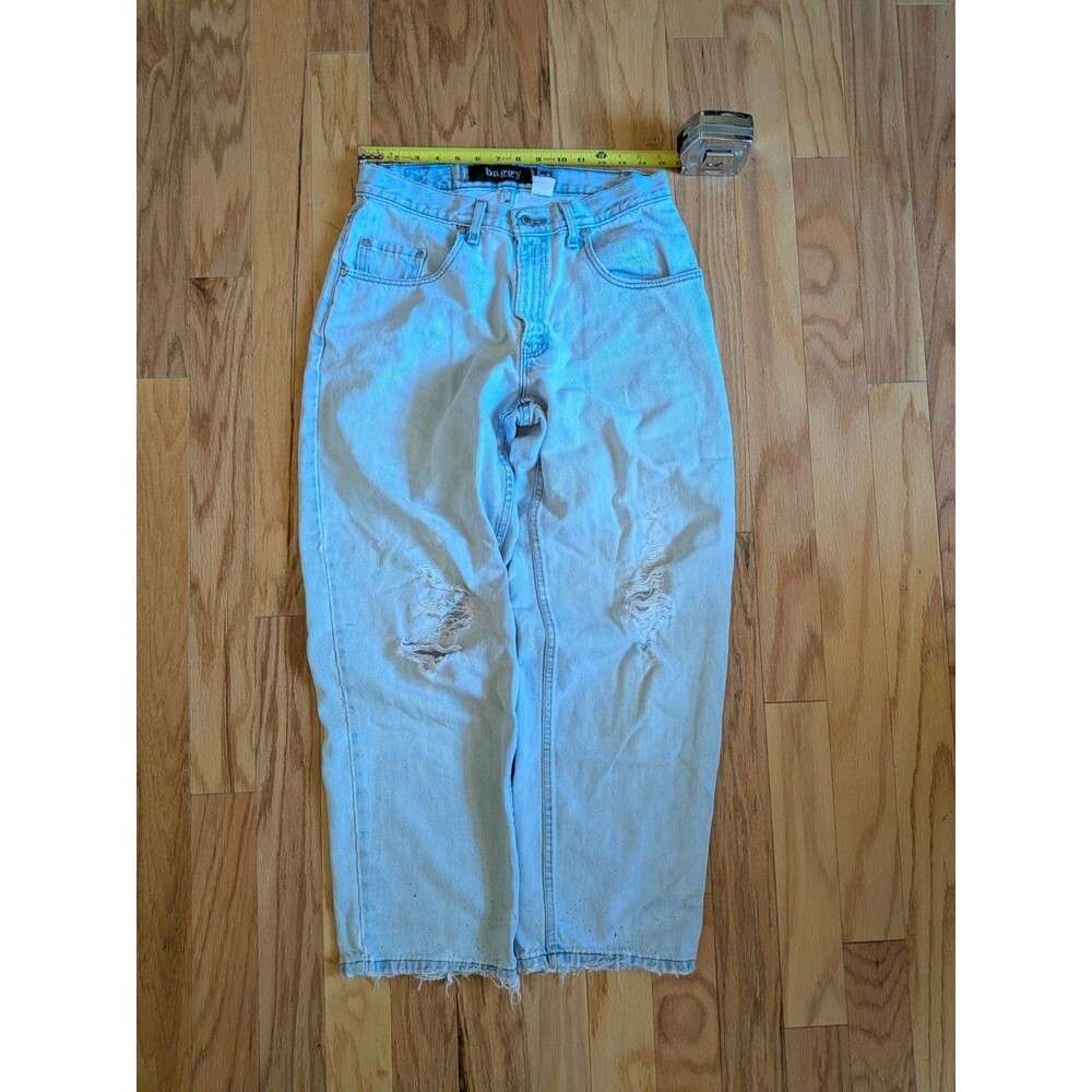 Vintage Levi’s SilverTab Baggy Jeans 32 x 30 (30 x 29) Light Wash Holes Repairs